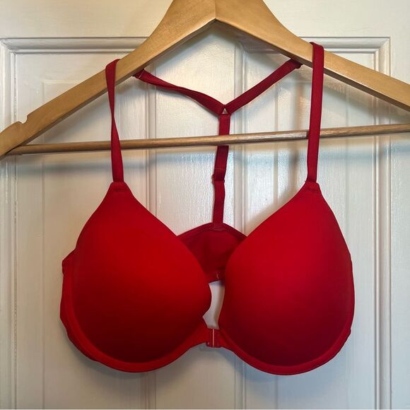 PINK Victoria's Secret WEAR EVERYWHERE FRONT-CLOSE PUSH-UP BRA - Picture 1 of 11